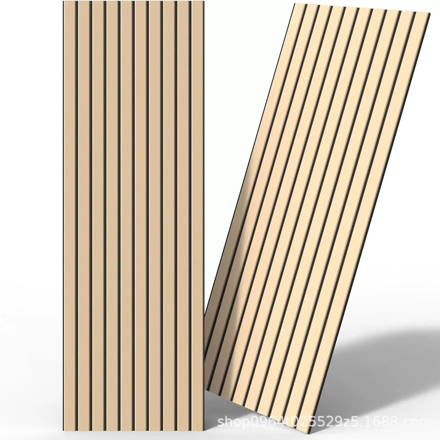 跨境专供12片装聚酯纤维毛毡板厂家直销大型软木板替代品吸音板