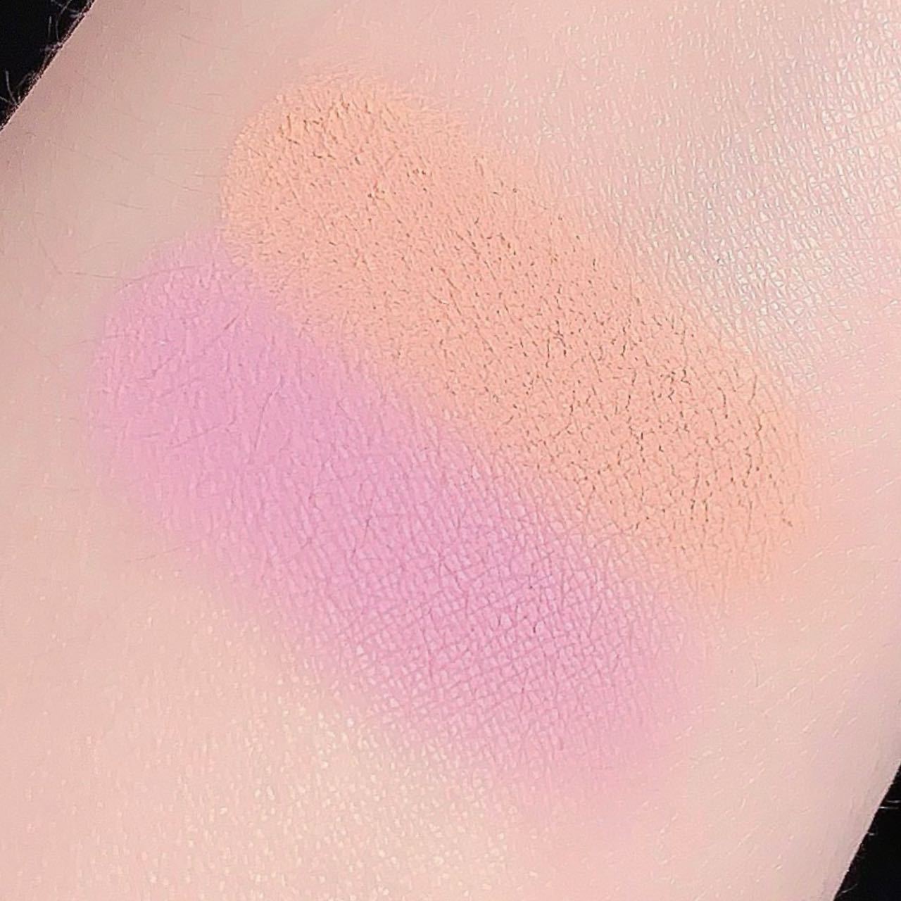 SWEET MINT Two-color Blush for female beginners, student, affordable, high-end look, contactor, high gloss, matte, purple and blue cheeks undefined