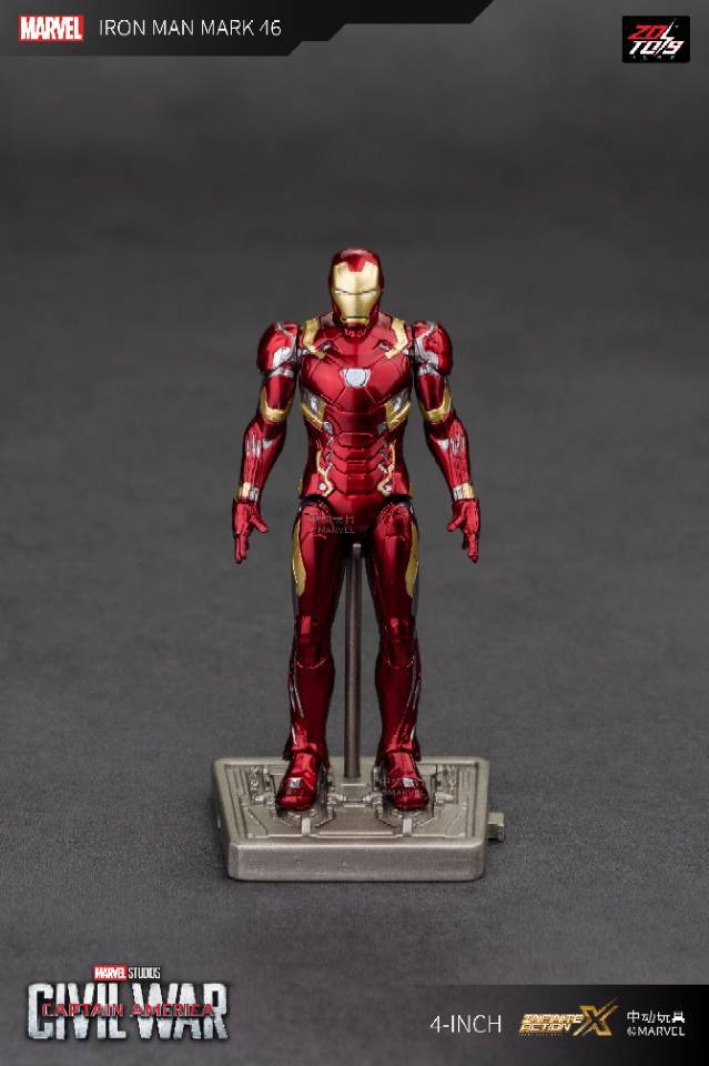 Zhongdong juguete versión ordinaria 4/7/14-pulgadas Marvel genuino de los niños de PVC juguete decoración Avengers modelo