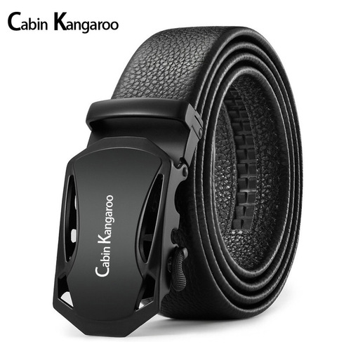 LOGO for Men's Automatic Belt Buckle Business Casual Belt Live Streaming E-commerce