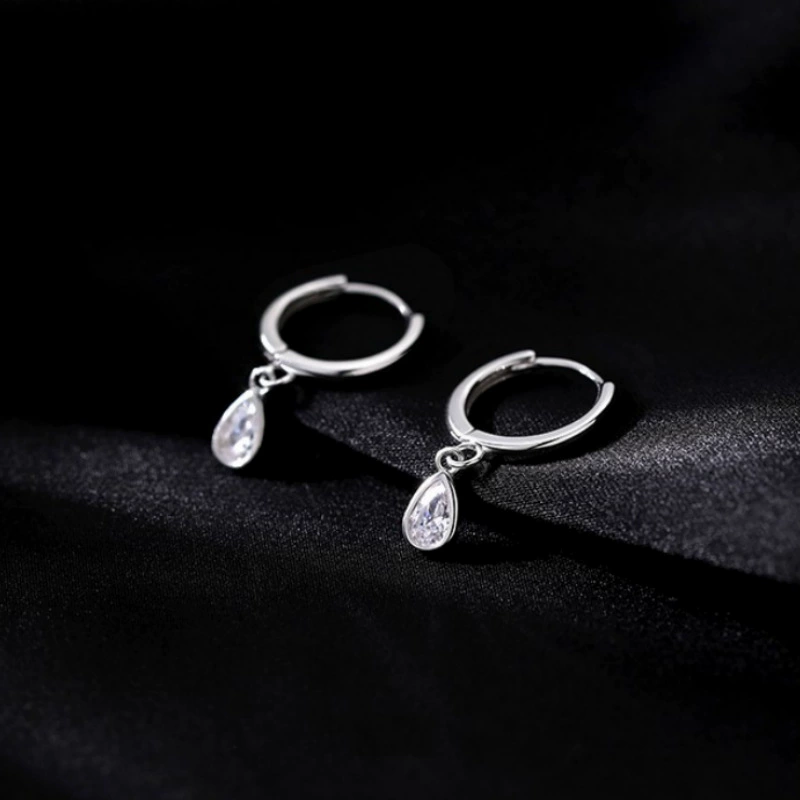 Серьги с серебряным штифтом, летние серьги, серебро 925