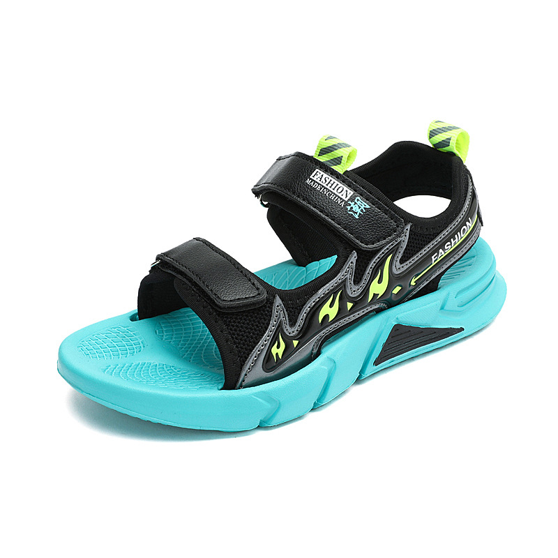 [ XT581 ]summer New products children fashion Korean Edition motion Sandals men and women ventilation waterproof Beach shoes