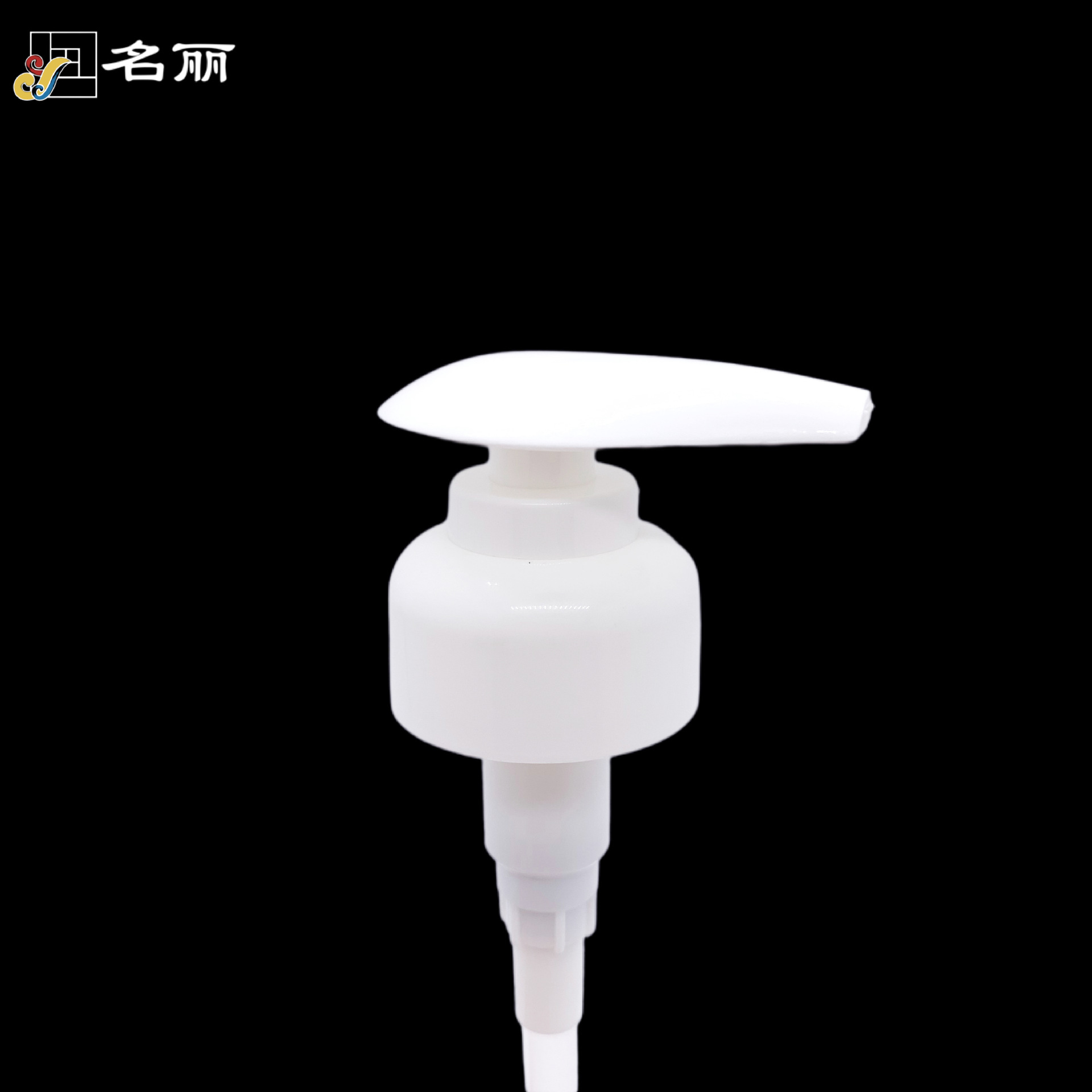 24 28圆弧双层儿童洗护沐浴露塑料泵头矮胖卡通瓶乳液压泵压头