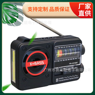 Yn-2315Bt Digital Mini Bluetooth Radio 8-Band Tf USB Charging with Flashlight