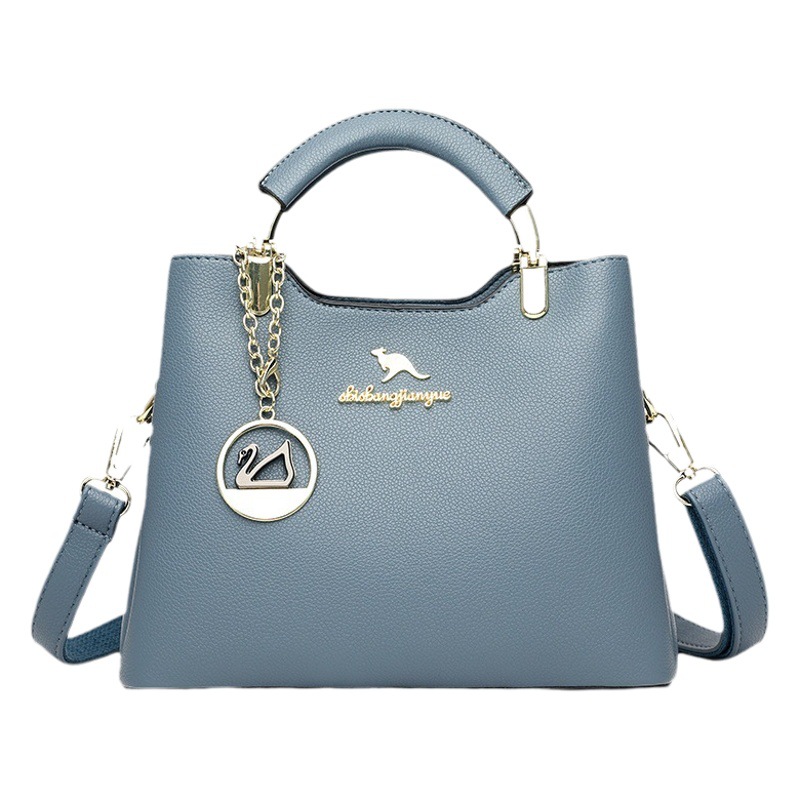 Popular popular en línea bolso de lujo ligero de alta calidad de múltiples capas de cuero suave de moda todo fósforo de moda elegante hombro bolsa de mensajero