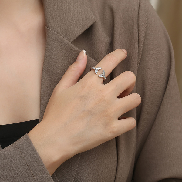 Brand design fashionable ring stainless steel