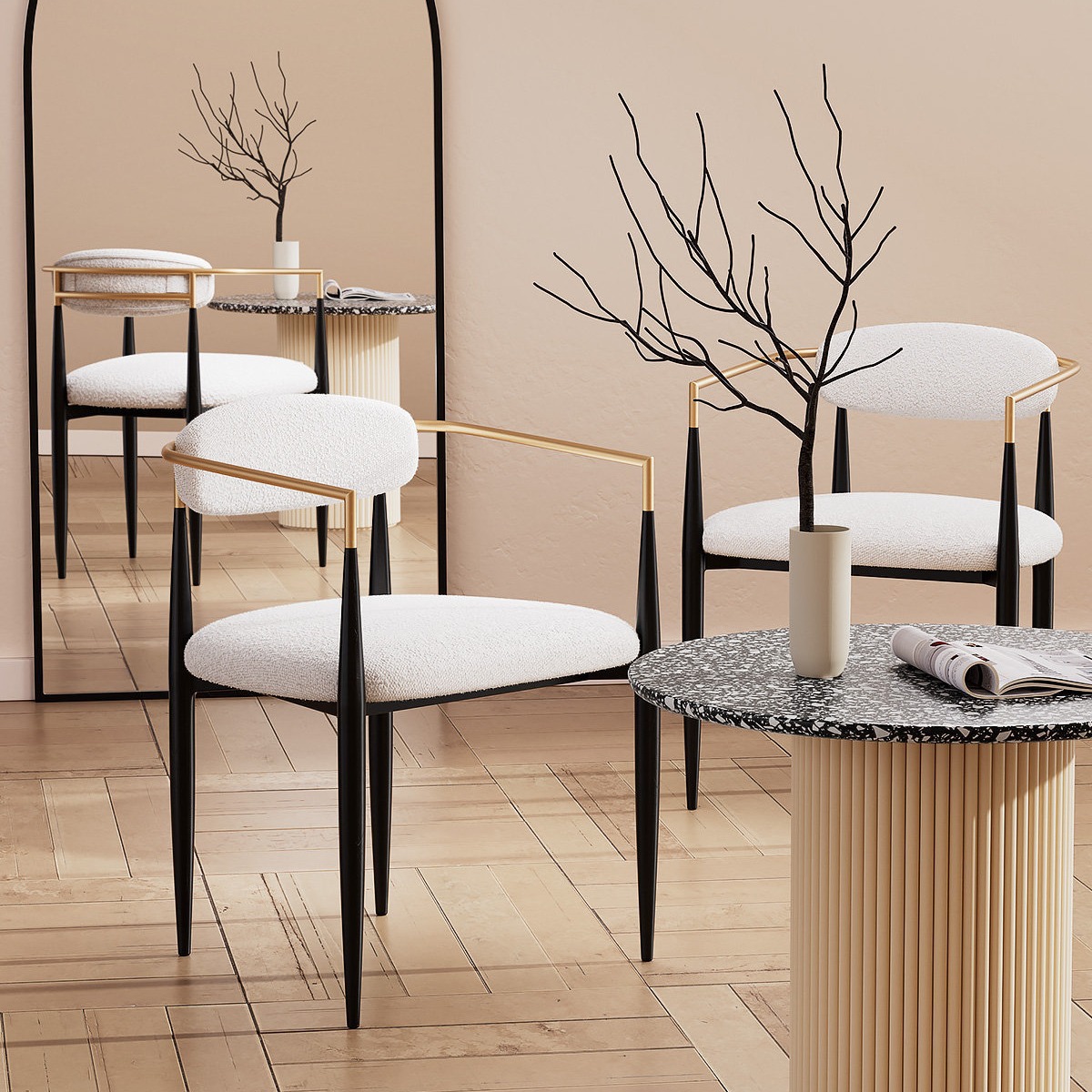 Sillas de comedor exportadas sillas de comedor lujosas nórdicas sillas personalizadas de alta calidad sillas modernas y simples