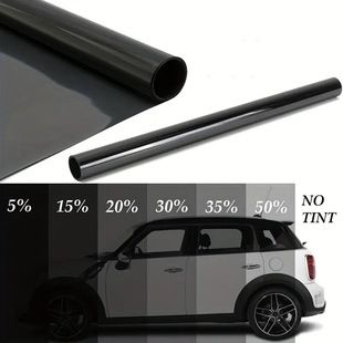 Specialized Foreign Trade Automotive Glass Solar Film, Explosion-Proof, Sun-Blocking, Heat-Insulating Film, Car Window Film, Anti-Abrasion Black Film, Heat-Insulating and Sun-Blocking