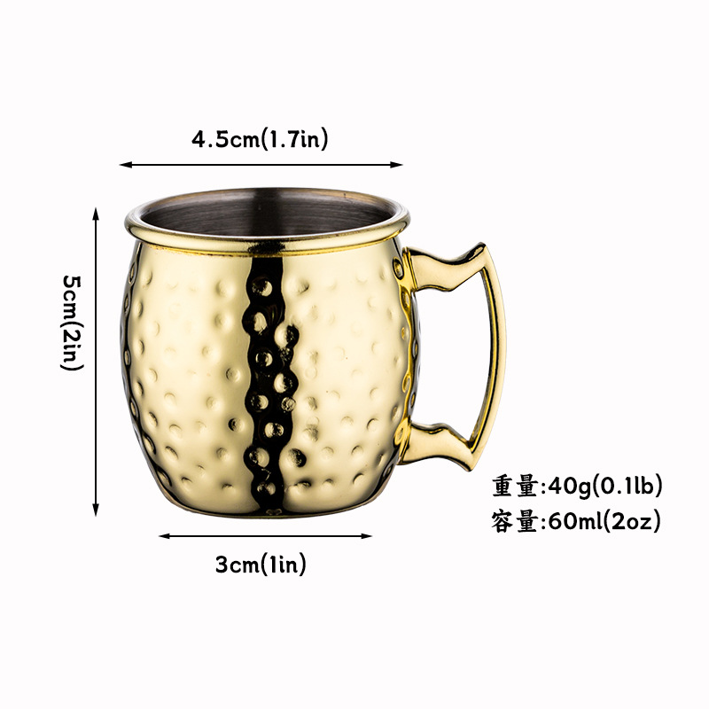 Hammer Point Copper Cup Moscou Mule Copper Cop