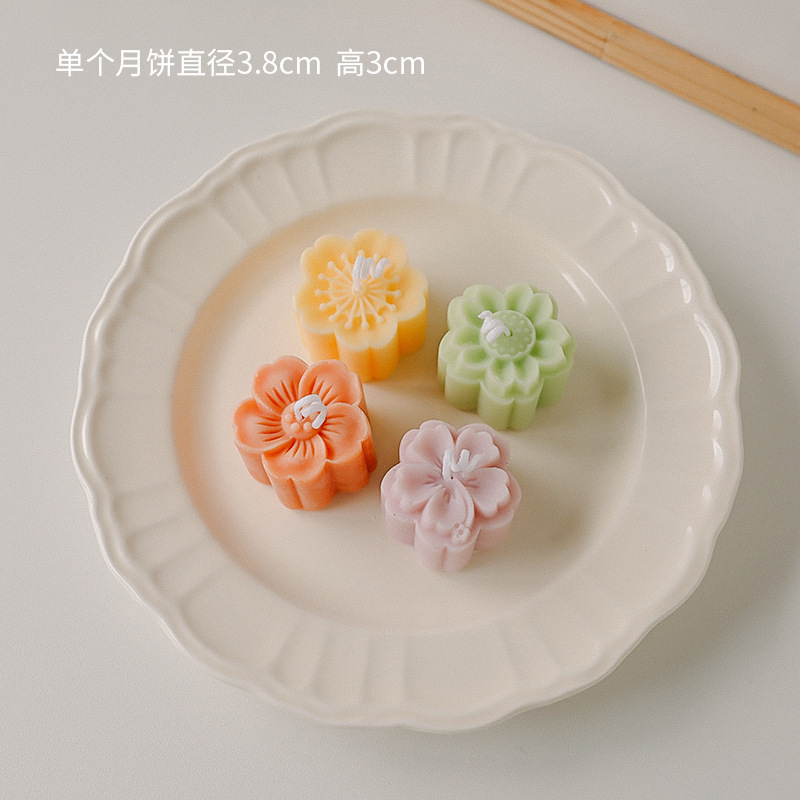 中秋节月饼月兔香薰蜡烛礼品风创意礼物香氛道具感伴手礼|undefined