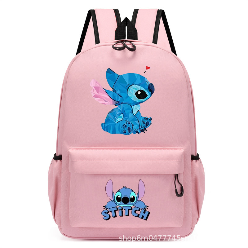 AliExpress Hot Sale Star Baby Cartoon Kindergarten Mochila rosa para niños y niñas Mochila para niños