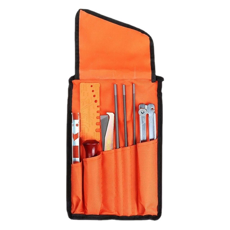 Набор пилы для заготовки древесины бензиновая бензиновая бензопила бензопила бензиновая пила для измельчения цепи фитинги сплава 10 штук