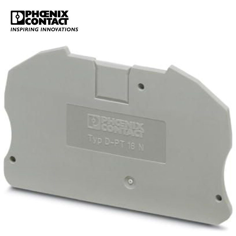菲尼克斯端子接线端子端板挡板挡片 D-PT16N-3212060