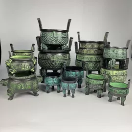 仿古青铜器;金属工艺品;树脂工艺品