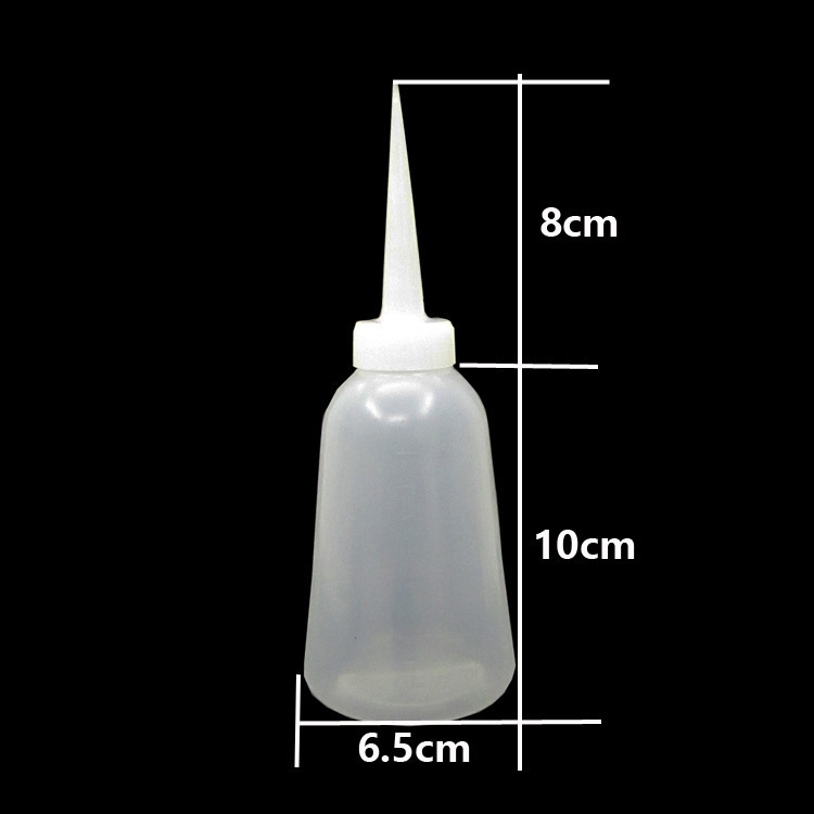 点胶工具机械设备手账清洗润滑油分装加厚松香滴胶壶尖嘴制造