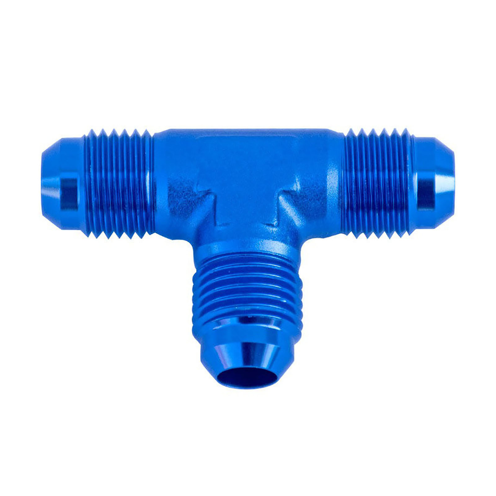 Car modification accessories three-way T-type brake oil pipe connector AN3-AN16 aluminum alloy oil cooling joint
