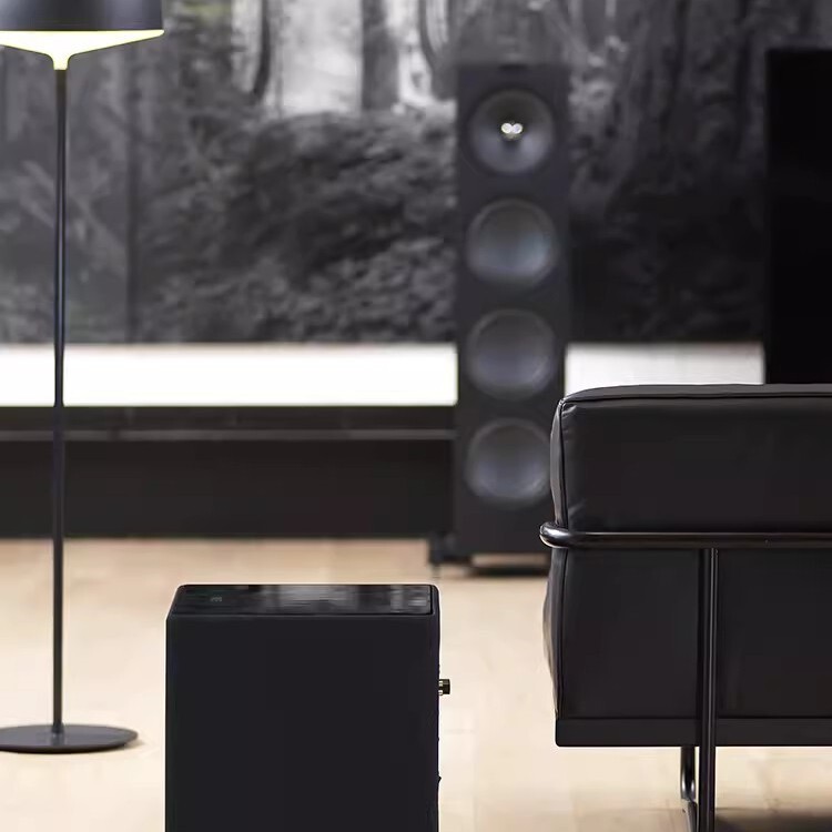 KEF Kube12b high-power subwoofer active HIFI speaker high fidelity speaker subwoofer audio