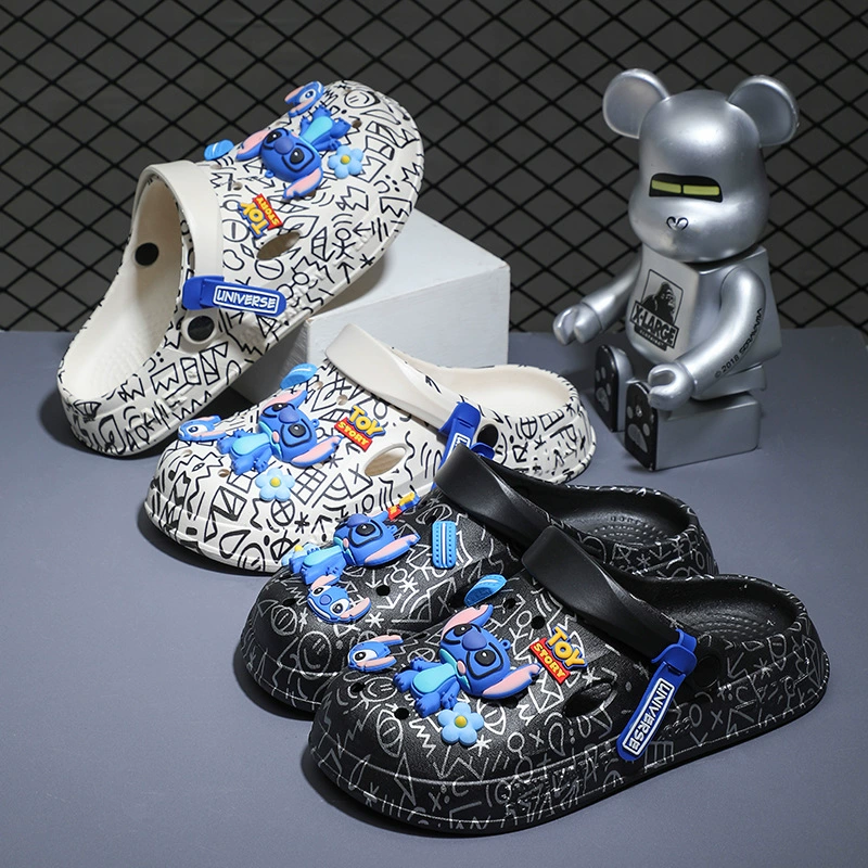 Летняя новая пара пещерных туфель повседневная тенденция нескользящая корейская пляжная туфли