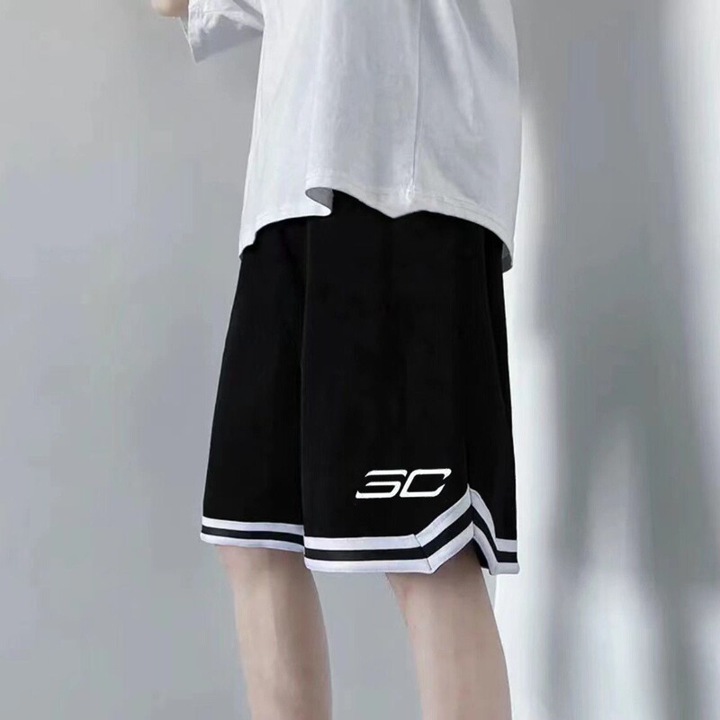 Summer Nba Printed Shorts, Loose Five-Point Shorts for Male Students, Versatile Sports Patchwork Corner-Cut Shorts, Trendy and Casual Summer Nba Printed Shorts, Loose Five-Point Shorts for Male Students, Versatile Sports Patchwork Corner-Cut Shorts, Trendy and Casual