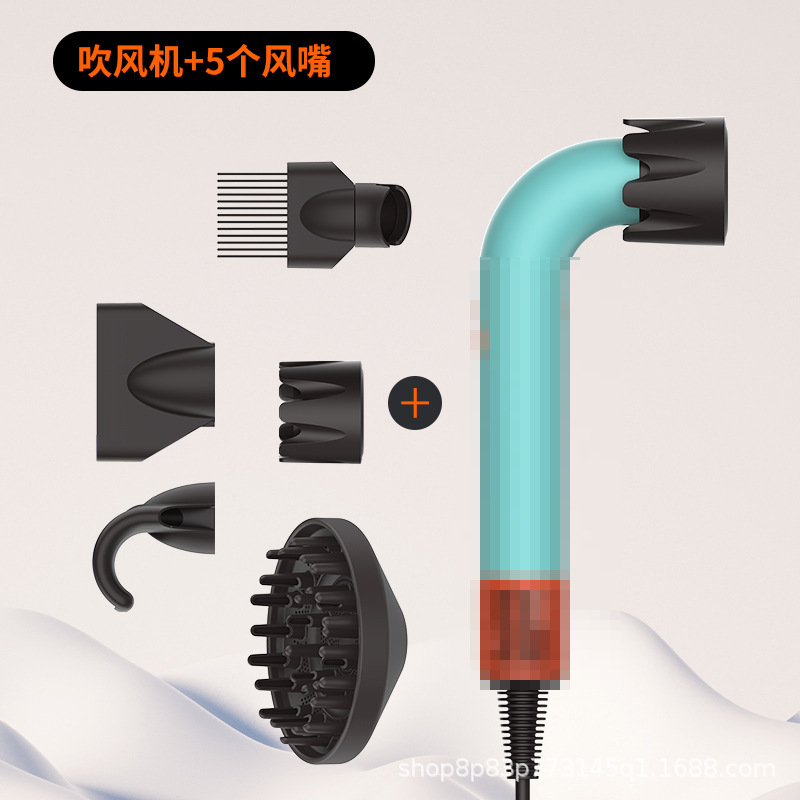 戴师傅HD17弯管电吹风机Hd18高速吹风沙龙家用发廊负离子电吹风筒|undefined