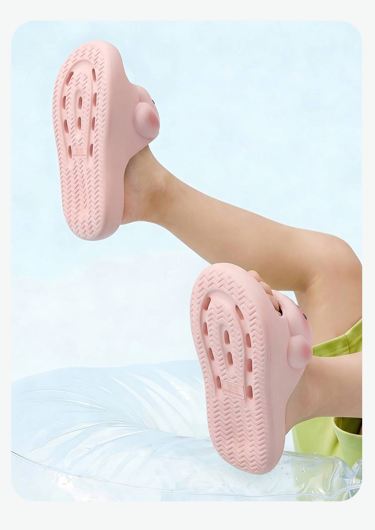 Ciabatte estive antiscivolo per bambini e bambine per casa bagno_voghion.com