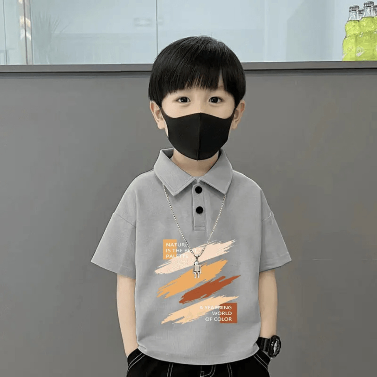 회색 스플래시 잉크