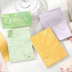 霁旅NOTE FOR 80张便签 泛着光的日子 简约文艺手帐DIY装饰素材纸