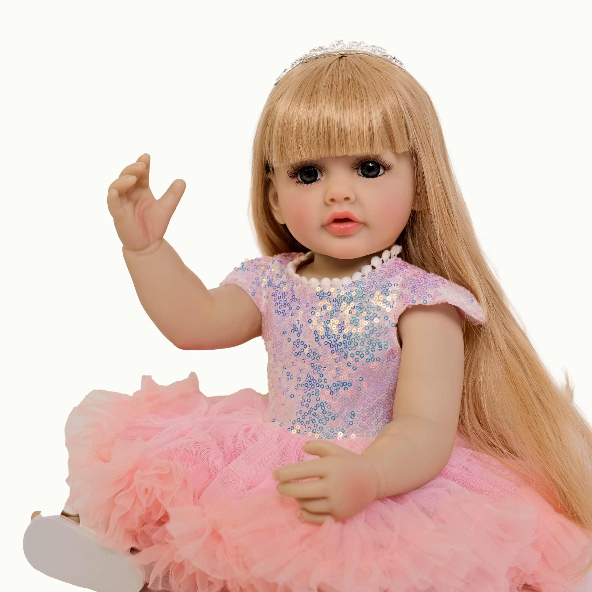 NPK genuino 55 cm totalmente adhesivo simulación renacimiento muñeca Betty oferta caliente transfronteriza OZON WB