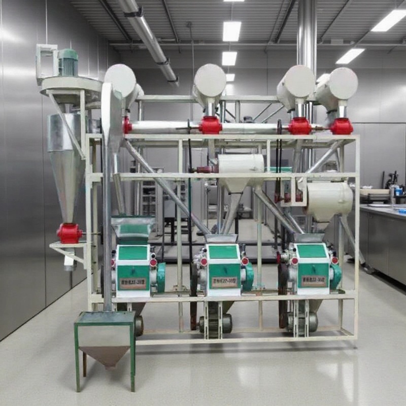 全自动小型磨面机 小麦杂粮面粉加工生产机械成套设备 面粉机