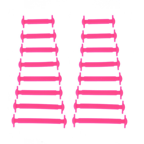 Amazon Lazy Unbind Rainbow Sports Unfastened Silicone Shoelaces Elastic Colorful Velcro Shoelaces