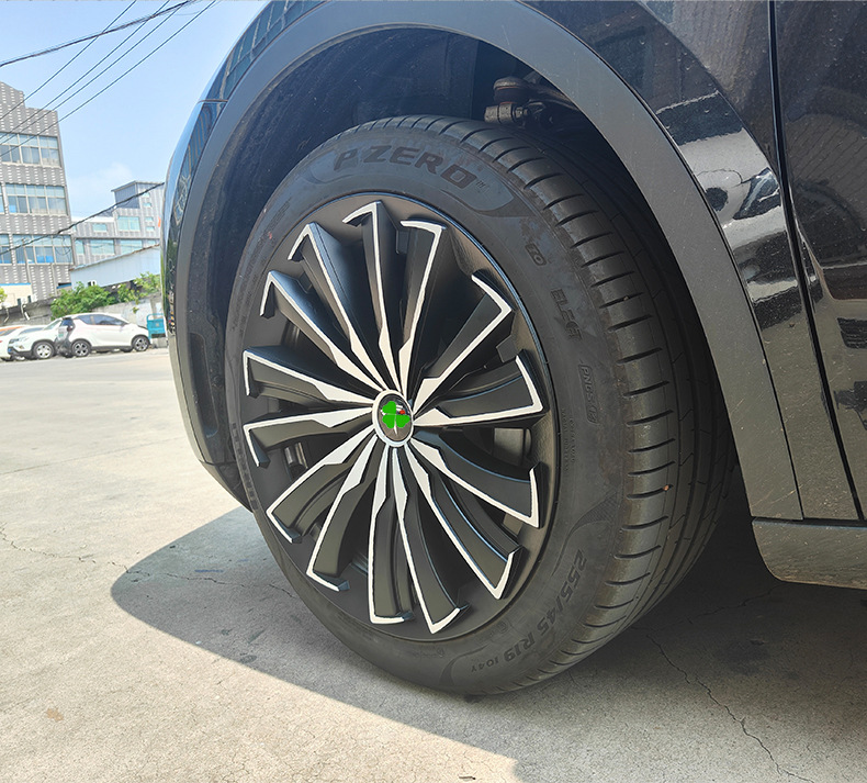 Suitable for Tesla Modely Hub Cap 19inch Dragon Scale Modelly Tire Decorative Protective Cover Car Accessories