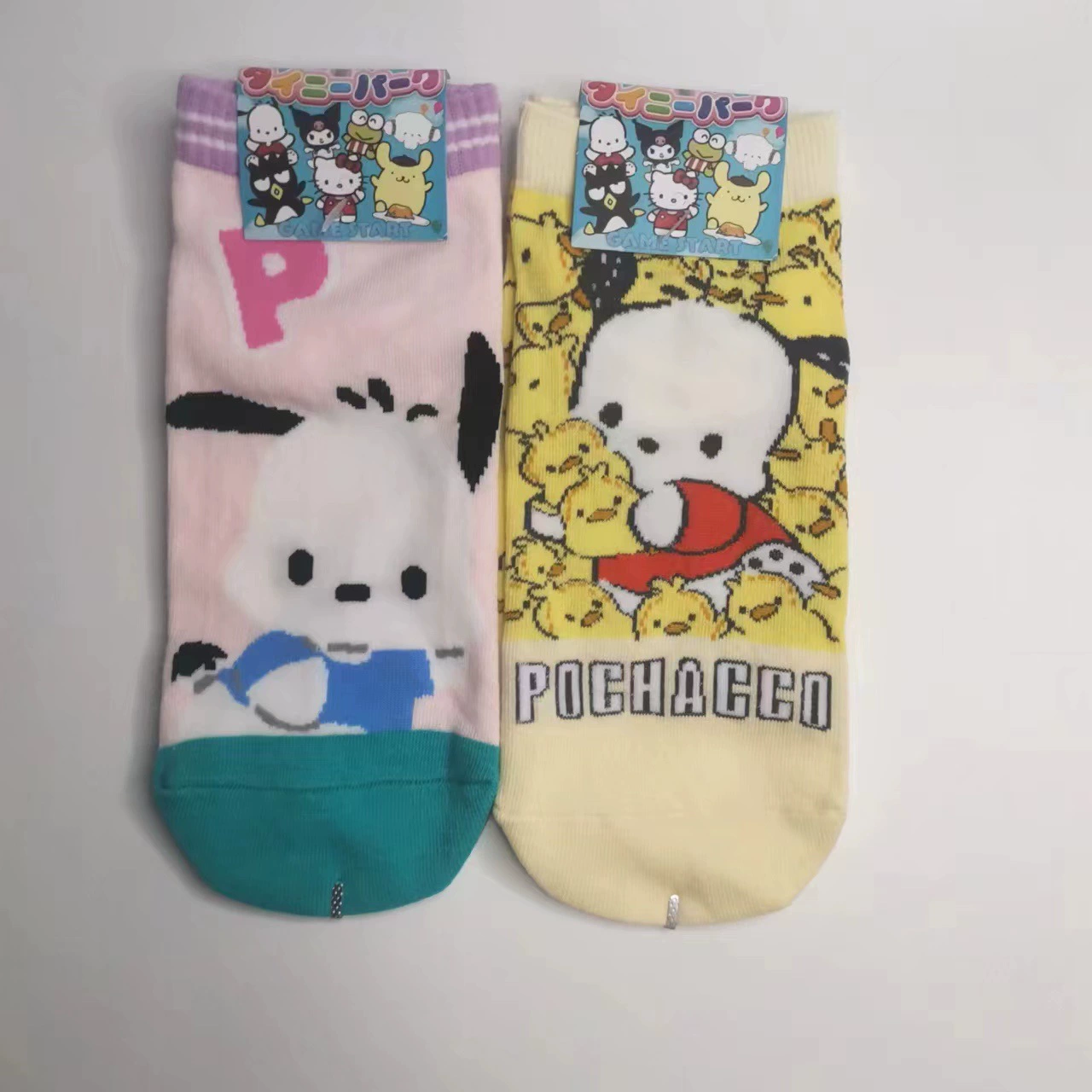 Hello Kitty, японская милая мультяшная колготка для коленок, средняя длина, оптом