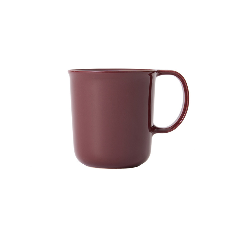 Koffiemok, aardewerk, watermok in Muji-stijl, drinkbeker voor bij het ontbijt, keramische mok_voghion.com