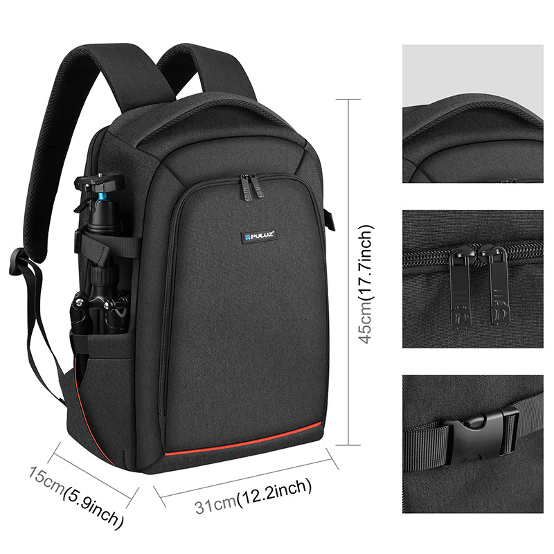 Mochila de Fotografía PULUZ para Cámara DSLR, Gimbal de Mano DJI Ronin-SC, Bolsa de Almacenamiento para Cámara Digital