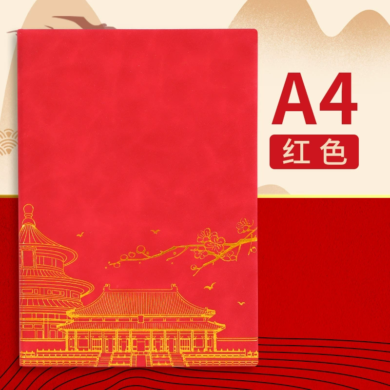 Laptop, retro book, high quality notebook, increased thickness