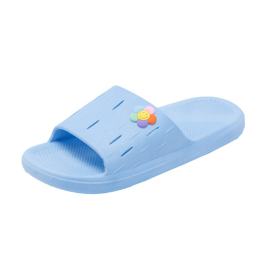 Women's casual home comfortable sandals for all seasons, daily outdoor beach personalized PVC plastic slippers