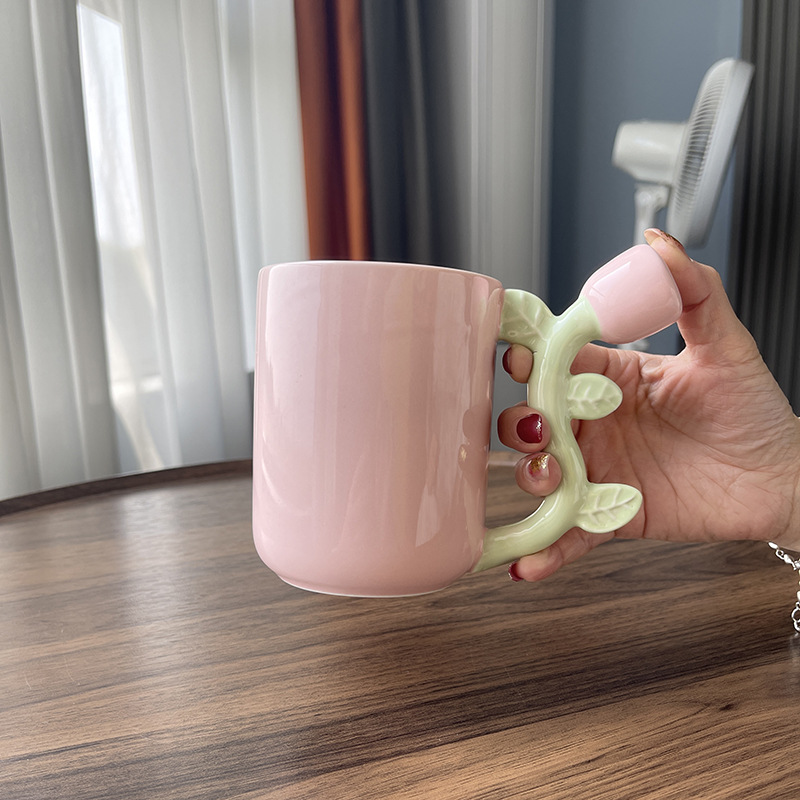 Pink Tulip Cup