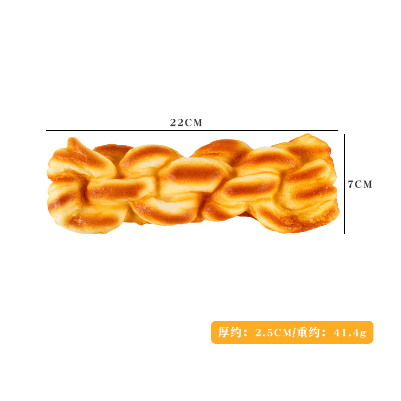 Entrega de una sola pieza PU falso pan decoración de la boda modelo de decoración de la habitación accesorios largo francés palo modelo de simulación de pan