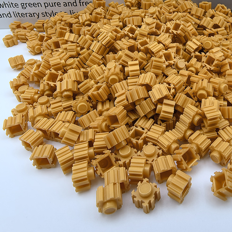 LEGO-kompatible 8mm kleine Teilchen Schüttgut Bausteine Großhandel Kinder Bastelzubehör Bildungs-Puzzlespielzeug