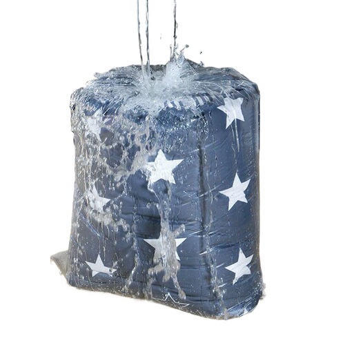 Sheet set storage bag, packed with cotton-filled bags, clothing dust-proof bag, transparent dust-proof, thickened plastic moving bag