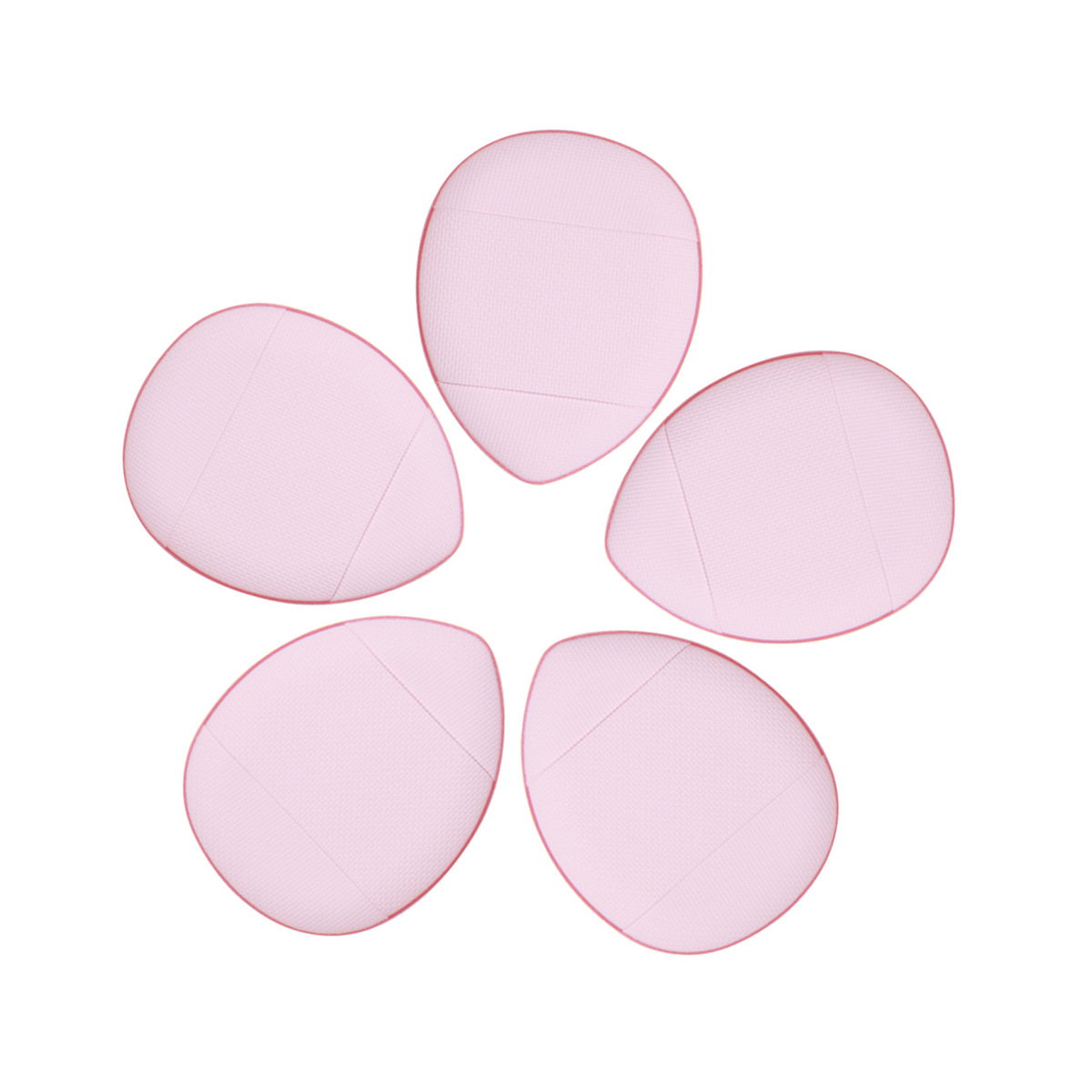 Puff de dedo, corrector de cojín de pulgar, pantuflas de dedo, maquillaje de panza de dedo, 12 mini maquillaje, caja de soplo de polvo pequeño