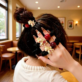 发夹;发箍;发圈