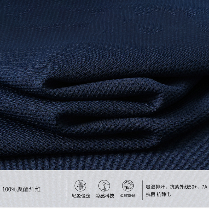 7A antibacteriano anti-violeta frío deportes de verano rápido secado polo de hombre ropa de trabajo ropa de trabajo personalizada