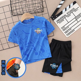 童内衣套装;篮球服;男式T恤