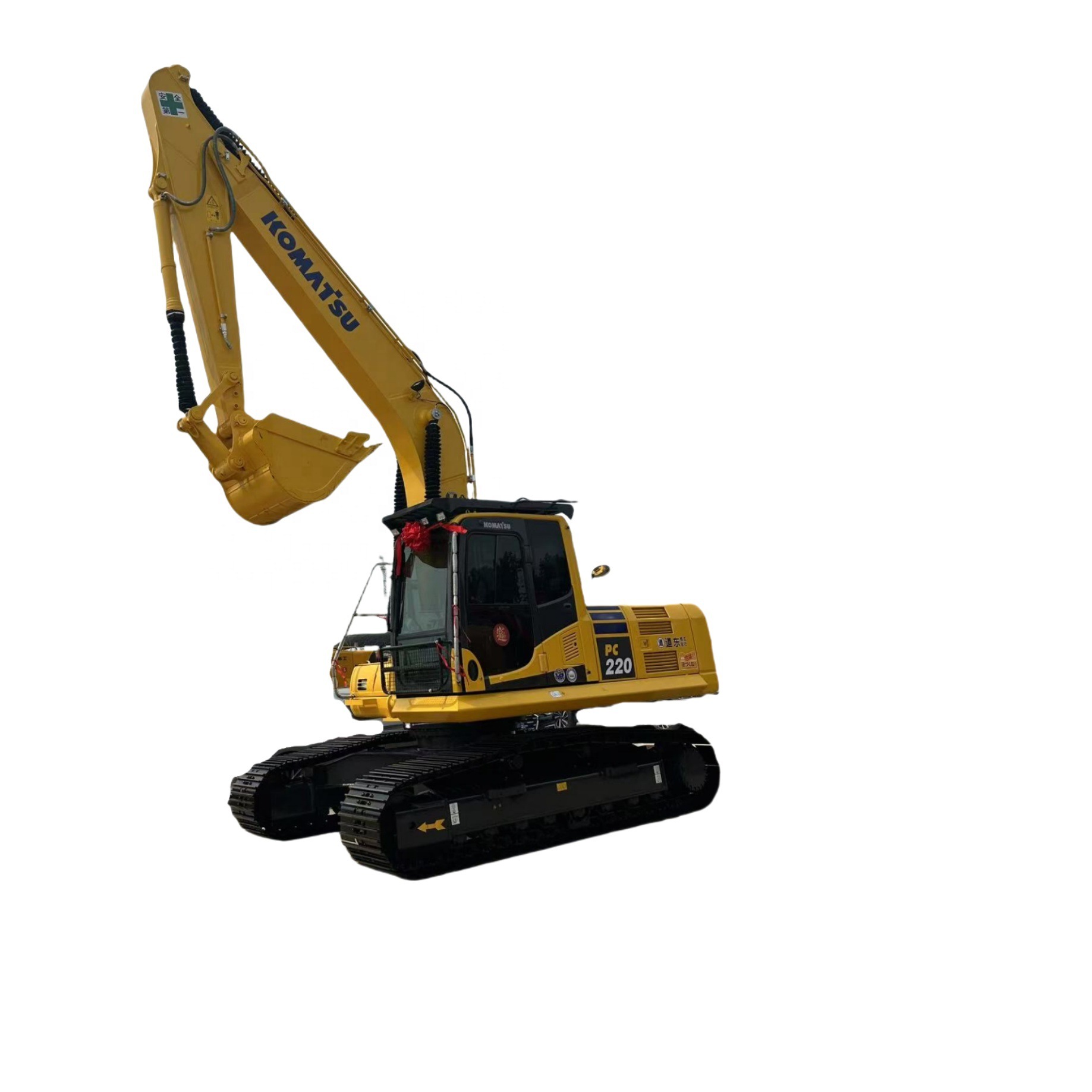 二手小松电脑220 crawer挖掘机