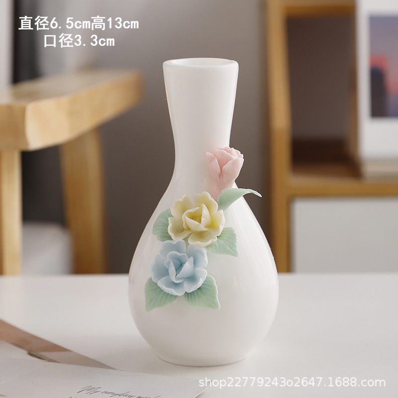 손 반죽 꽃병 (D2)