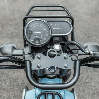 Motorcycle frame — net bumper chassis plate
