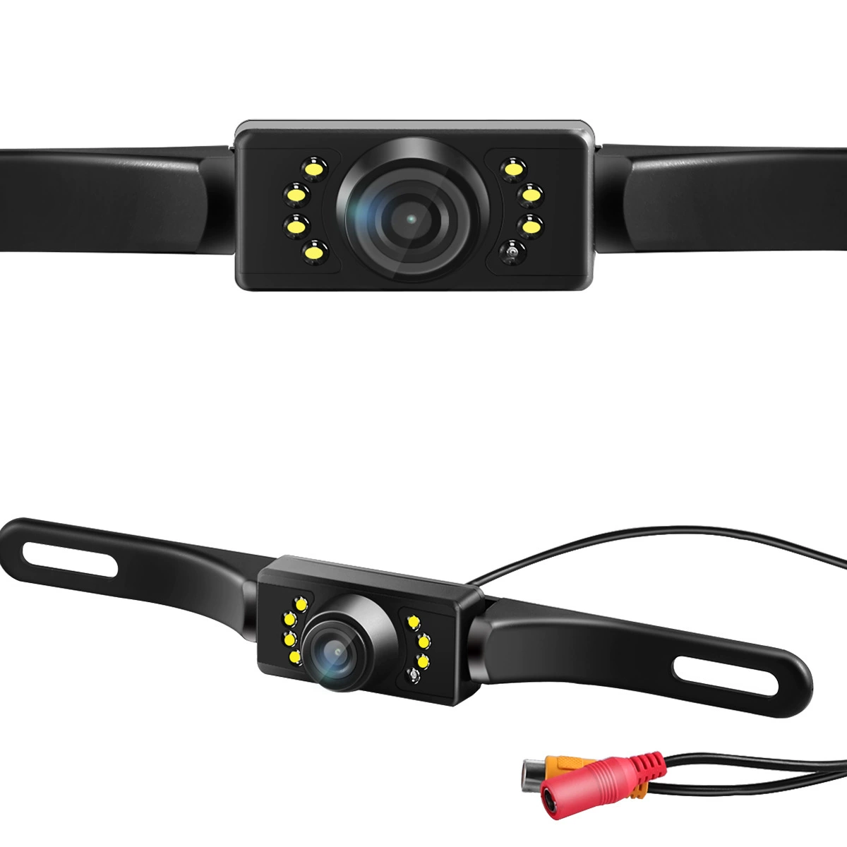 Трансграничная Amazon Новая новая Автомобильная камера заднего вида HD 720P Камера для стойки номерного знака США