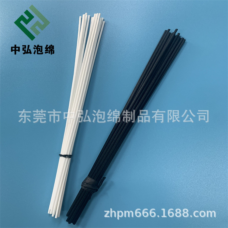 白色纤维棒彩色吸水棒无纺布导水棉芯彩色香薰棒8MM无纺布吸水棉