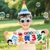 Color Today I am 3 years old
